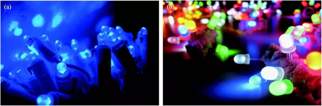 藍光LED和LED